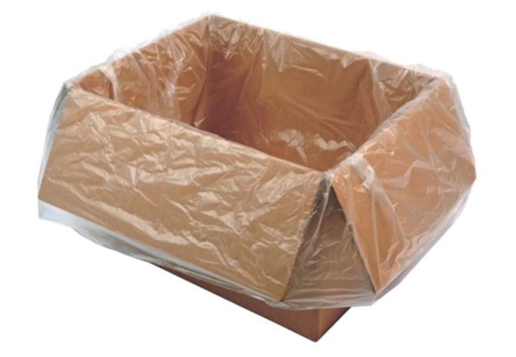 POR Gusseted Polyethylene Bag - Clear, 460mm x 300mm x 1500mm x 50mu 150 Bags/Roll