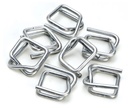 Wire Buckles Heavy Duty - Silver, 19mm, 0.5 Gauge (1000) Buckles/Box