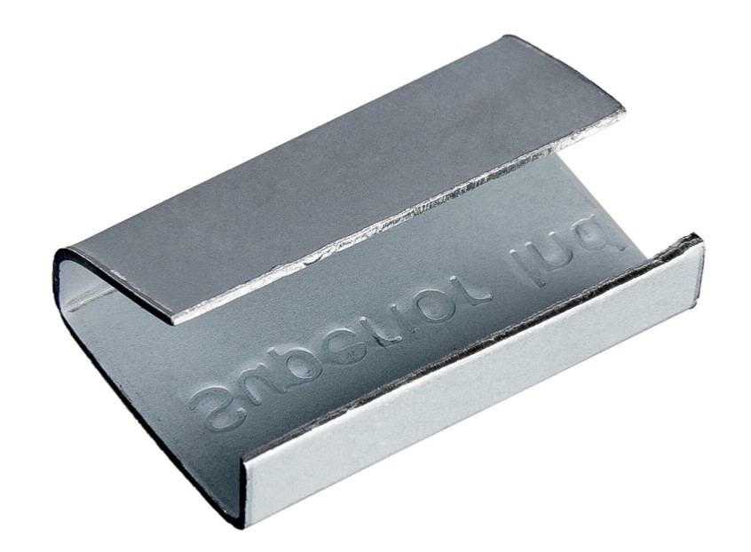 Metal Seals Heavy Duty - Silver, 19mm, 0.8 Gauge (1000) Seals/Box