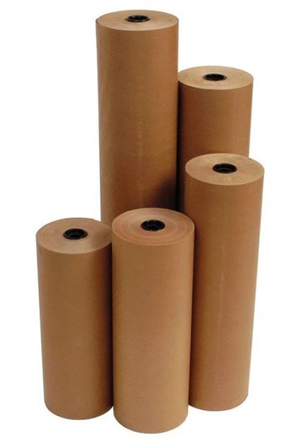 Kraft Paper Roll - Brown, 1200mm x 250m, 80gsm (1)