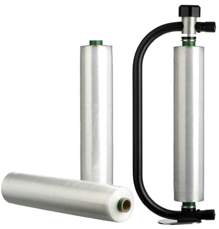 Bolt Stretch Film Dispenser - Silver, Fits: Bolt Prestretch Rolls (1) *Use With MPH8005 / MPH8015