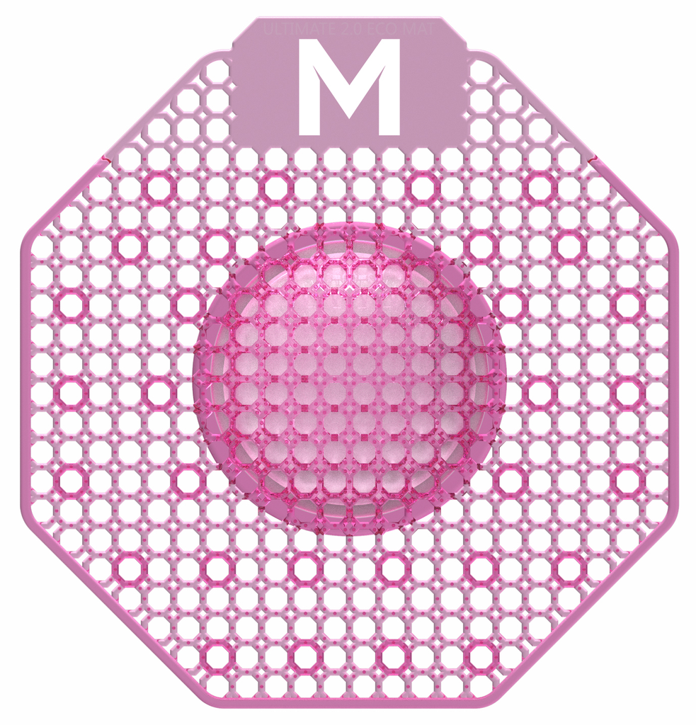 Scented Enzyme Block Urinal Screen - Pink, Mango