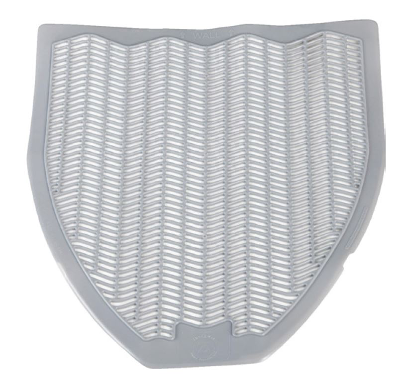 Scented Urinal Floor Mat - Grey, Apple, 445mm x 518mm