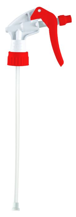 Industrial Spray Trigger - Red, Neck