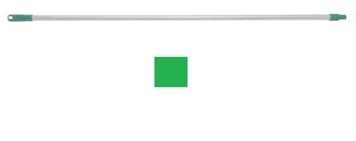 Aluminium Mop Handle - Green, 25mm x 1.5m 