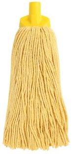 Cut Cotton Mop Head - Yellow, 400g / 300mm 