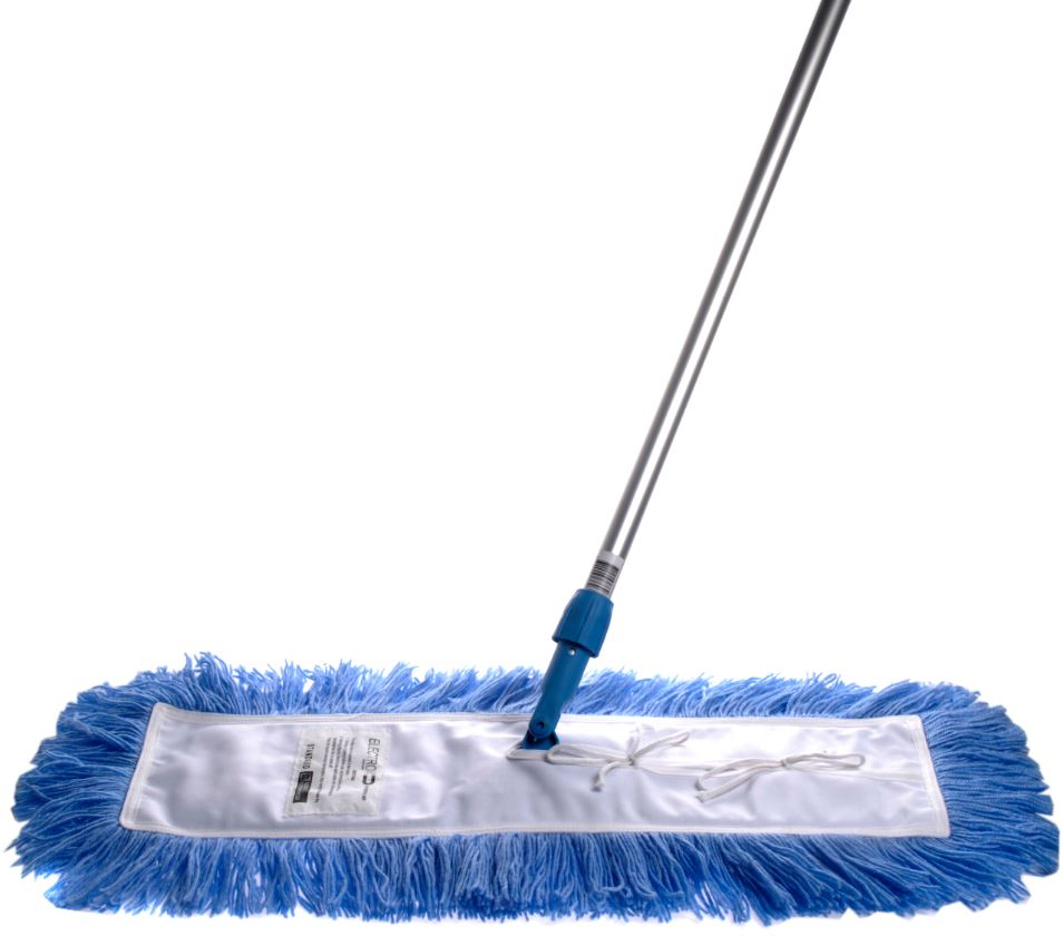 Dust Control Mop Complete - Blue, 910mm Wide                                         