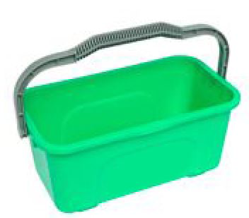 Window Bucket - Green, 12L Capacity  