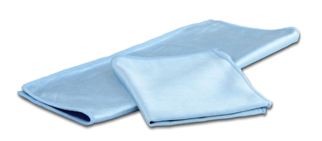 Glass Cloth - Blue, 400mm x 400mm, 300gsm 10 Cloths/Pack