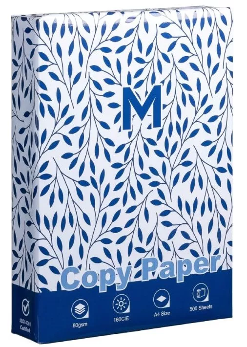 Office Copy Paper A4 - White, 80gsm, 500 Sheets 