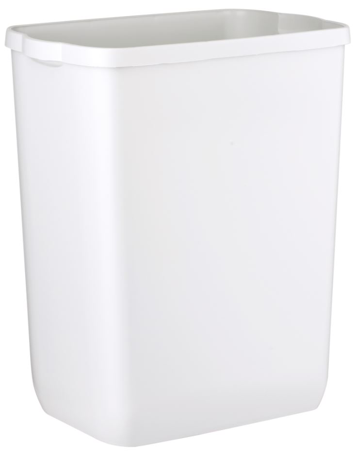 Wall Mount Bin 42L - White, 42L Capacity 