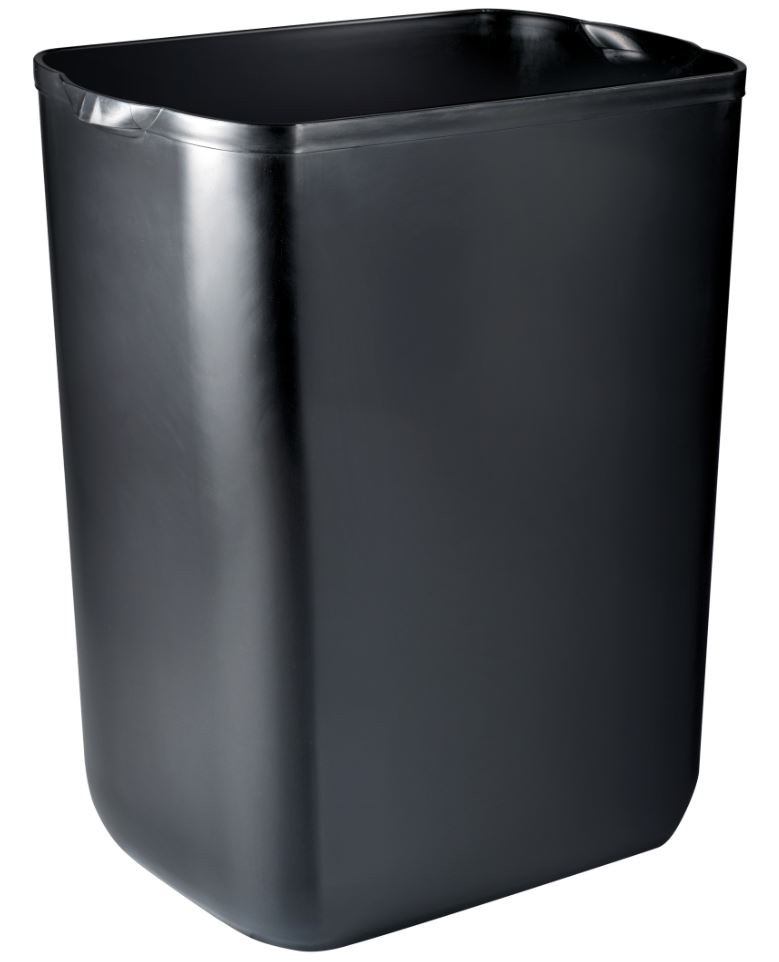Wall Mount Bin 42L - Black, 42L Capacity 