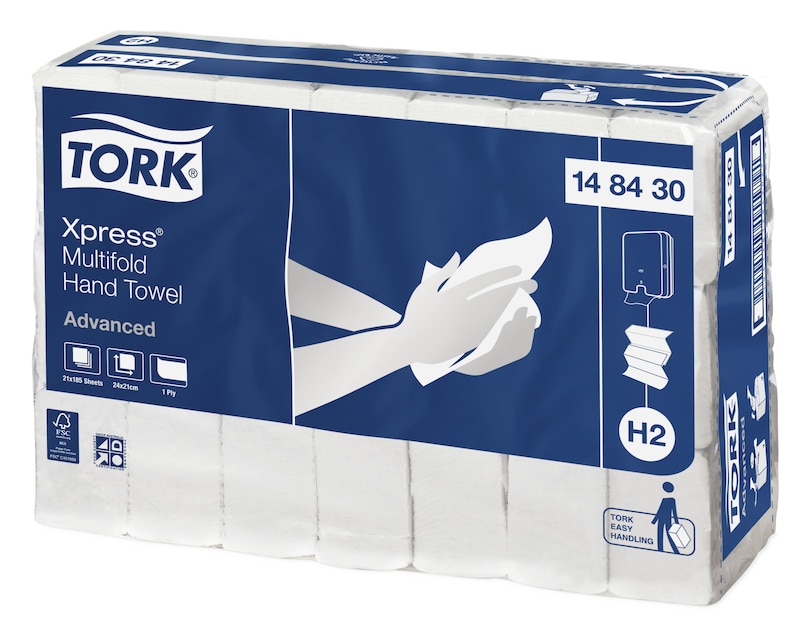 Tork® Xpress® Multifold Hand Towel / Slimline Advanced H2- 148430