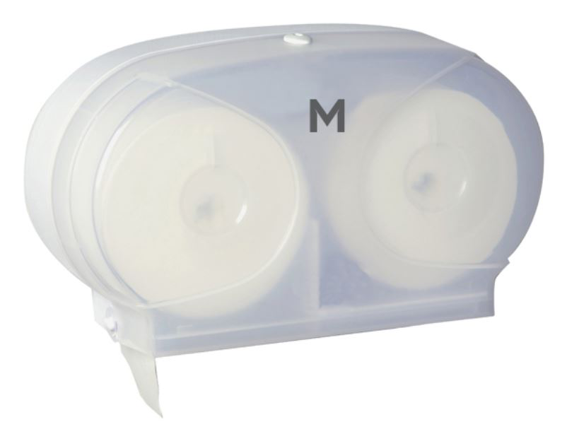 Matthews Wrapped Toilet Roll Dispenser - White, 20mm Core Size (1) *Use With SPP10025