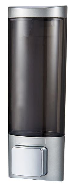 Liquid Wall Dispenser - Silver, 200ml Capacity (1)
