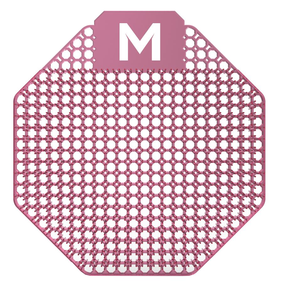 Scented Urinal Screen - Pink, Mango