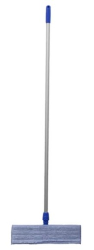 Flat Mop Handle only - Blue, 1400mm Long (1)