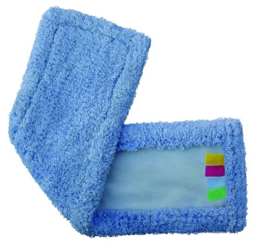 Flat Mop Pad - Blue, Dry Only, 440mm Wide (1)