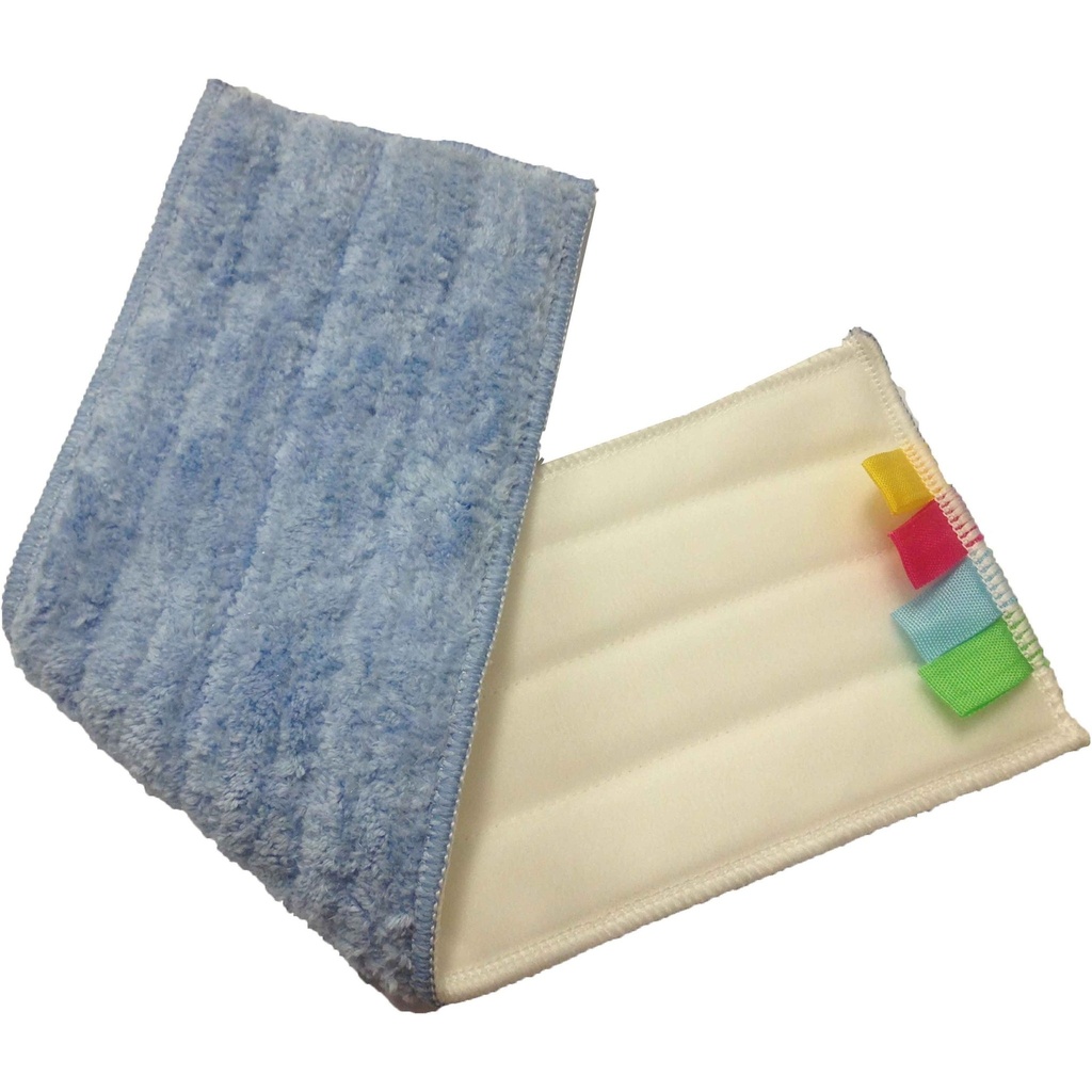 Flat Mop Pad - Blue, Wet & Dry, 440mm Wide (1) 