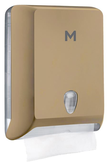 Matthews Interfold Towel Dispenser - Gold, 700 Sheet Capacity (1)        