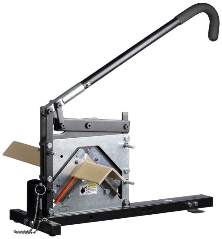 Cardboard Corner Board Cutter - Black, Metal Design 1 Unit/Sleeve