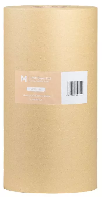 Kraft Paper Roll - Brown, 450mm x 250m, 80gsm (1)