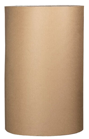 Corrugated Cardboard Roll - Brown, 900mm x 75m (1) 