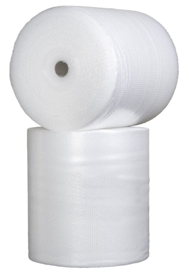 Air Bubble Roll - Clear, 650mm x 100m x 10mm (2) Rolls/Pack