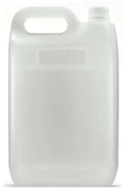 Industrial Jerry Can Bottle - Clear, 38/410 Neck, 5L Size