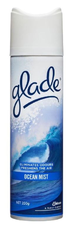 Manual Aerosol Air Freshener - Ocean Mist, 200g