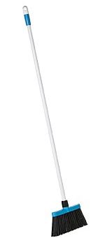 Patio Broom - Blue, 250mm x 22mm x 1200mm, Long Stiff Bristles
