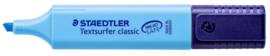 Staedtler Classic Highlighter - Blue, Chisel Tip 10 Markers