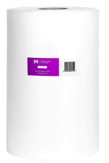 POR Polyethylene Sheet - Clear, 400mm x 700mm x 45mu