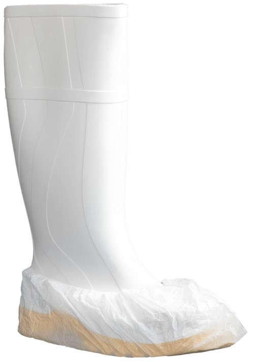 Polyethylene Shoe Covers - White, 200mm x 400mm, 3.5g 100 Covers/Pack