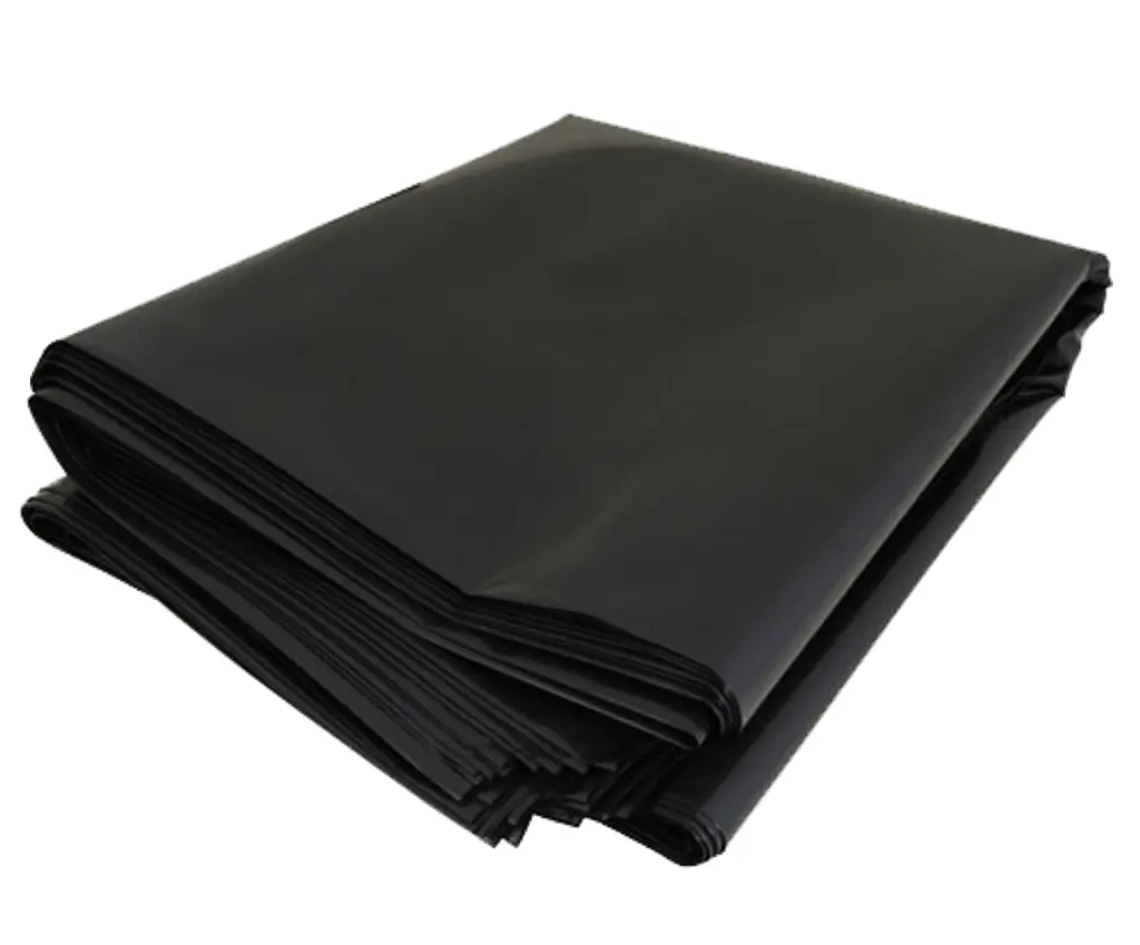 FP Recycled Bin Liner 100L - Black, 925mm x 1200mm x 30mu