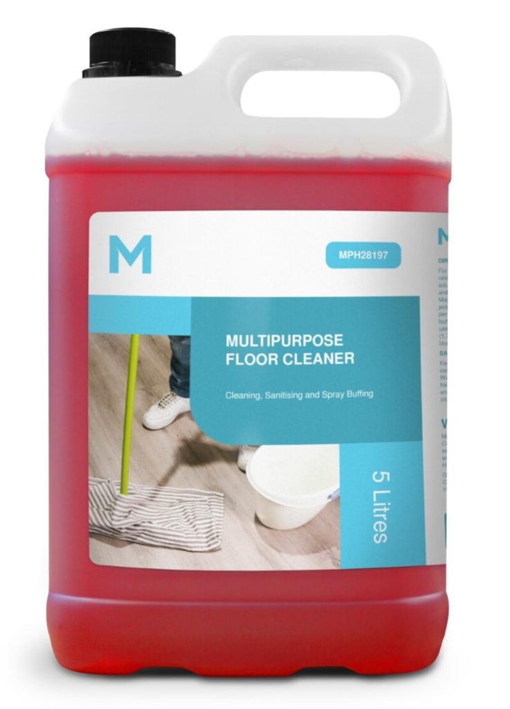 Multipurpose Floor Cleaner - Orange, 5L Refill Bottle