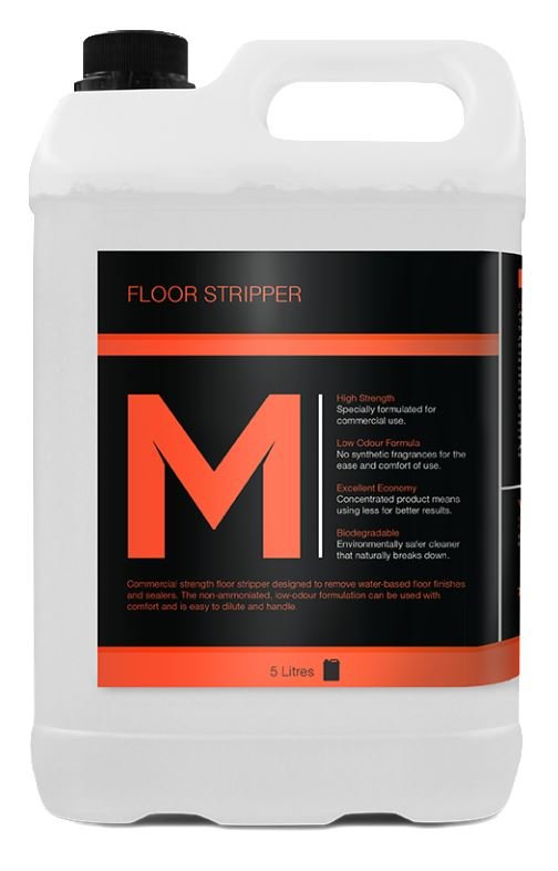 Floor Stripper - Clear, 5L Refill Bottle