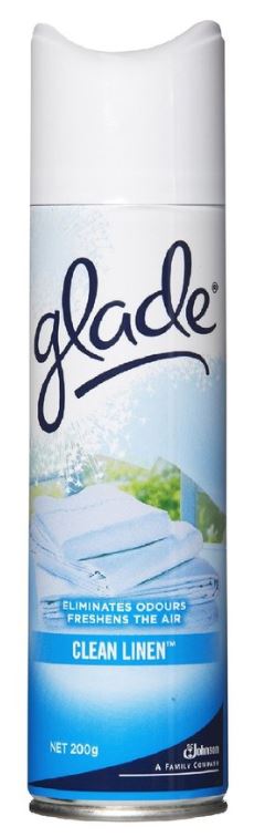 Manual Aerosol Air Freshener - Clean Linen, 200g