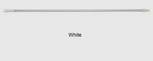 Aluminium Mop Handle - White, 25mm x 1.5m 