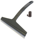 Bathroom Squeegee - Silver, Includes Hook