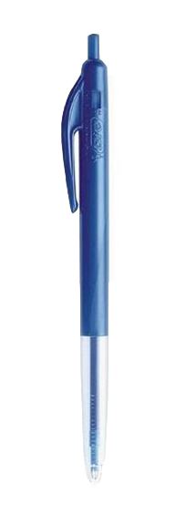 Bic Clic Ball Point Pen - Blue, Medium 1.0mm Tip 10 Pens