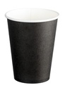 Single Wall PE Paper Cups - Black, 12oz, 390ml 50 Cups *90mm Diameter