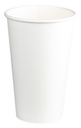 Single Wall PE Paper Cups - White, 16oz, 510ml 50 Cups *90mm Diameter