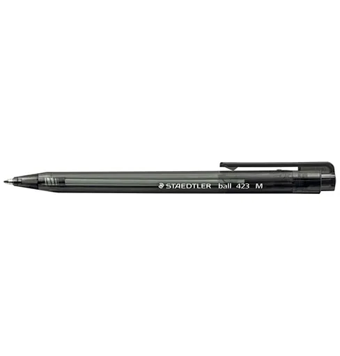 [MPH35580] Staedtler Retractable Ball Point Pen (Medium 0.45mm Tip) (Black)