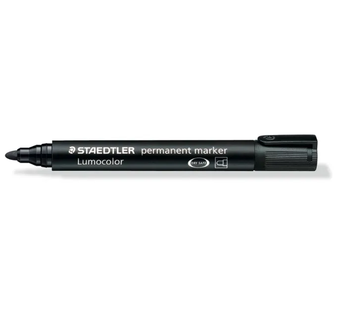 [MPH34800] Staedtler Permanent Marker (Bullet Tip) (Black)