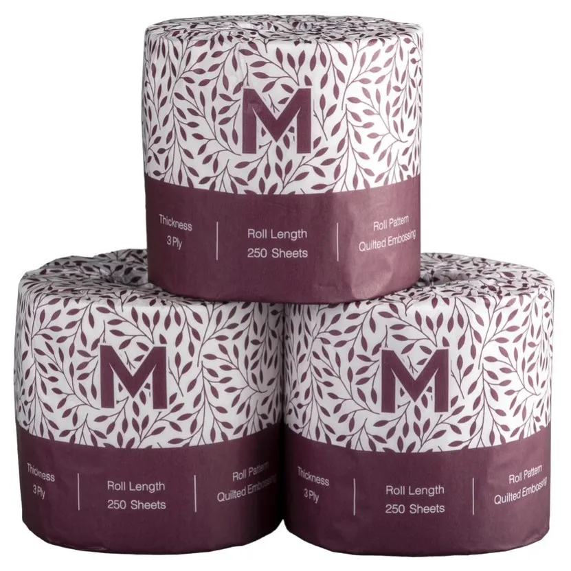 Wrapped Toilet Tissue Roll