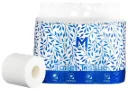 Unwrapped Toilet Tissue Roll (4 Packs of 12)