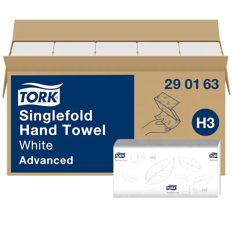 H3 Tork Soft Singlefold Advanced 2 Ply