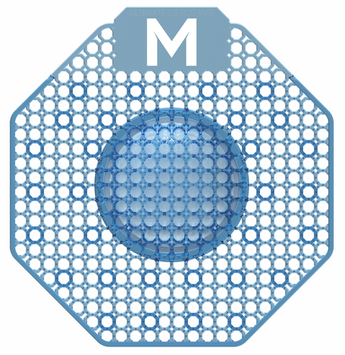 [MPH28803] Scented Enzyme Block Urinal Screen - Blue, Kiwi Grapefruit
