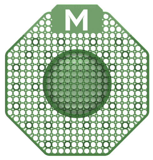 [MPH28807] Scented Enzyme Block Urinal Screen - Dark Green, Super Lime